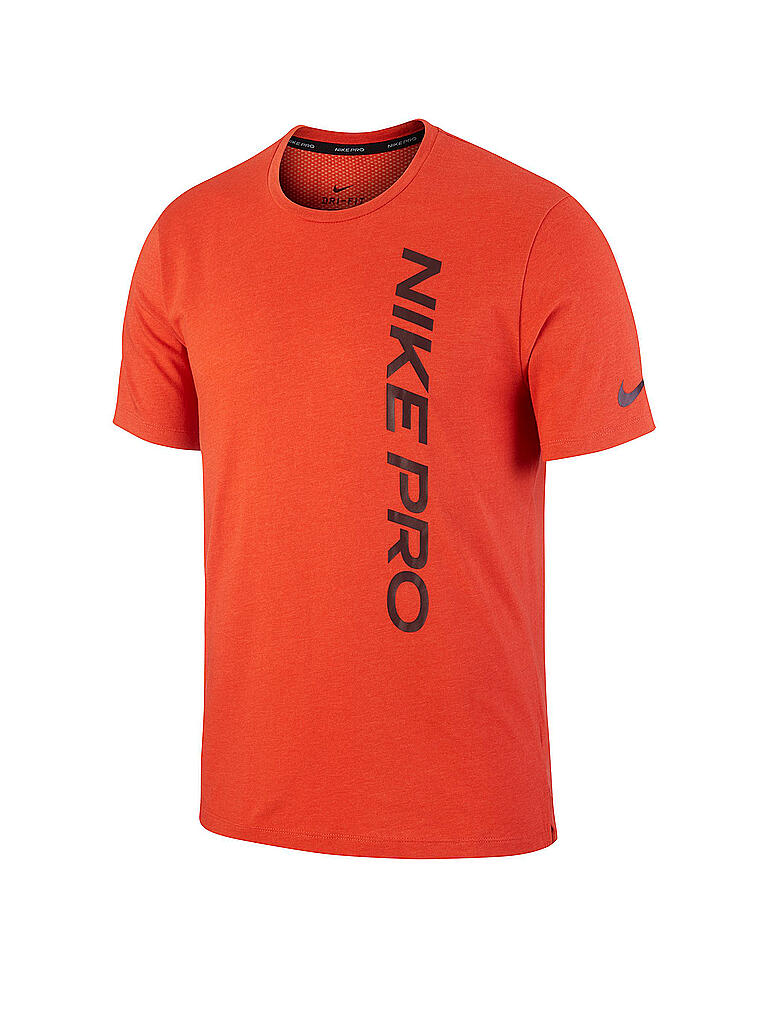 NIKE | Herren Fitnessshirt Pro  | orange