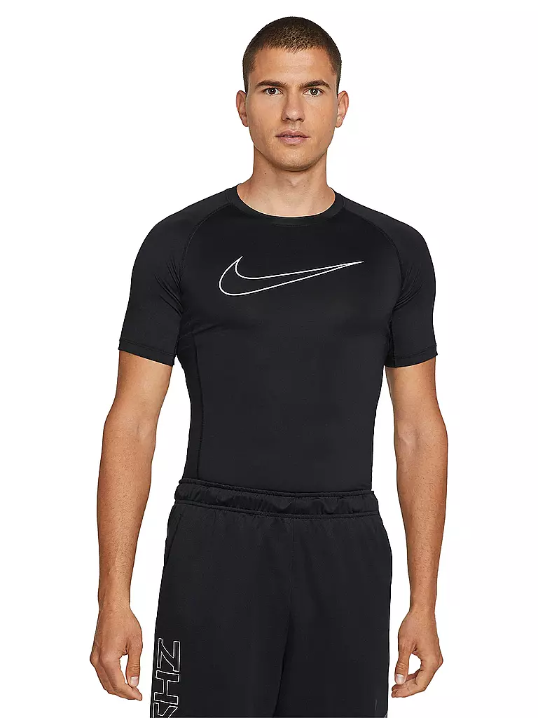 NIKE | Herren Fitnessshirt Pro Dri-FIT | schwarz