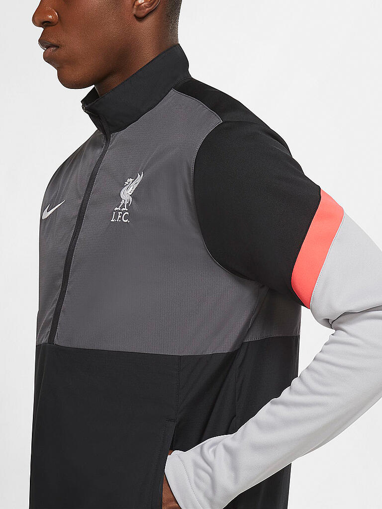 NIKE | Herren Fußballjacke FC Liverpool | schwarz