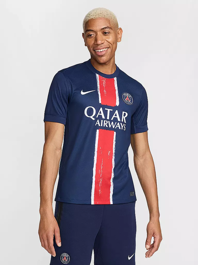 NIKE | Herren Fußballtrikot Paris Saint-Germain Stadium Home | blau