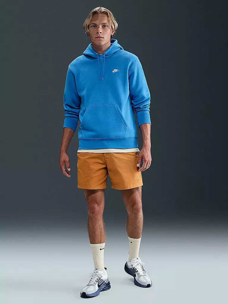 NIKE | Herren Hoodie Club Fleece | blau