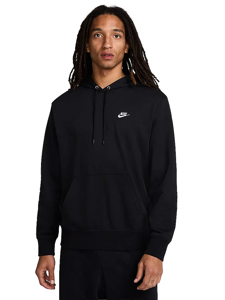 NIKE | Herren Hoodie NK Club French Terry | Schwarz