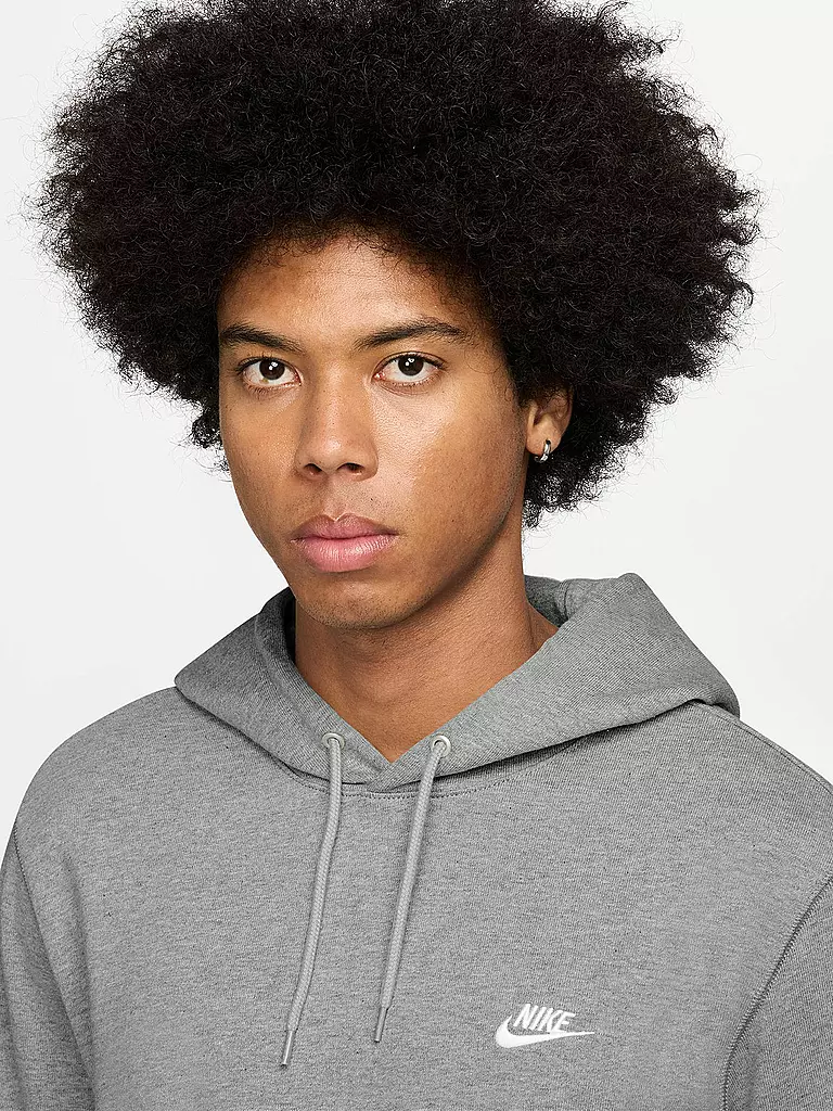NIKE | Herren Hoodie NK Club Knit | grau