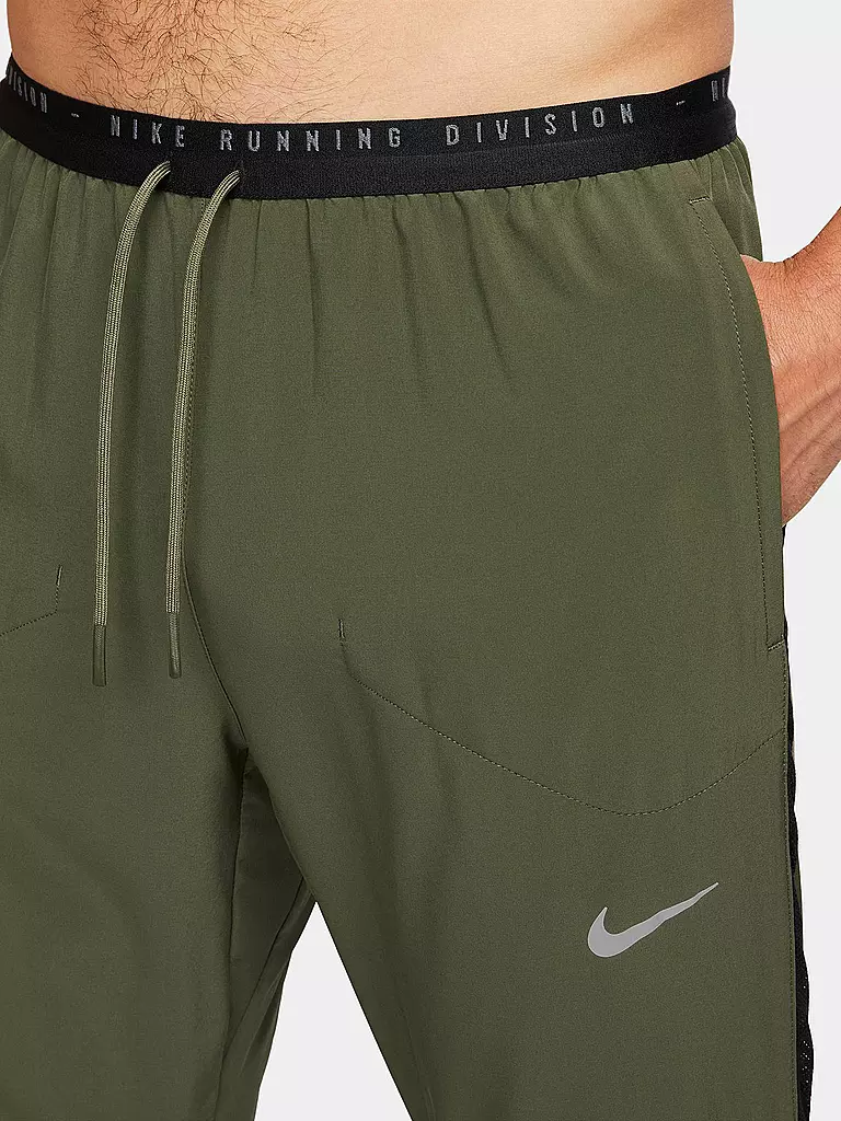 NIKE | Herren Hybrid-Laufhose Dri-FIT Run Division Phenom | olive