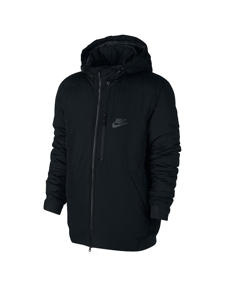 Nike Herren Jacke Mit Kapuze Schwarz M