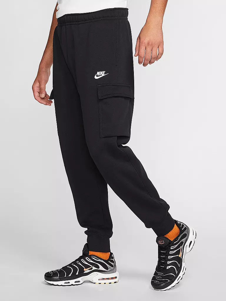 NIKE | Herren Jogginghose Sportswear Club Cagostyle | schwarz