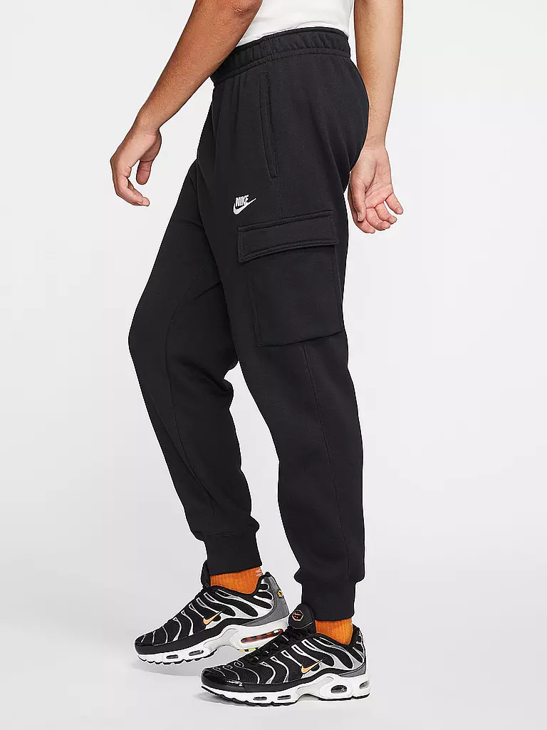 NIKE | Herren Jogginghose Sportswear Club Cagostyle | schwarz