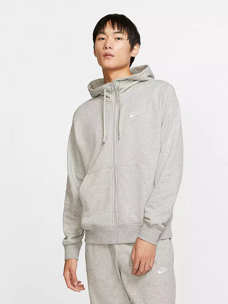 NIKE | Herren Kapuzenjacke Sportswear Club | grau