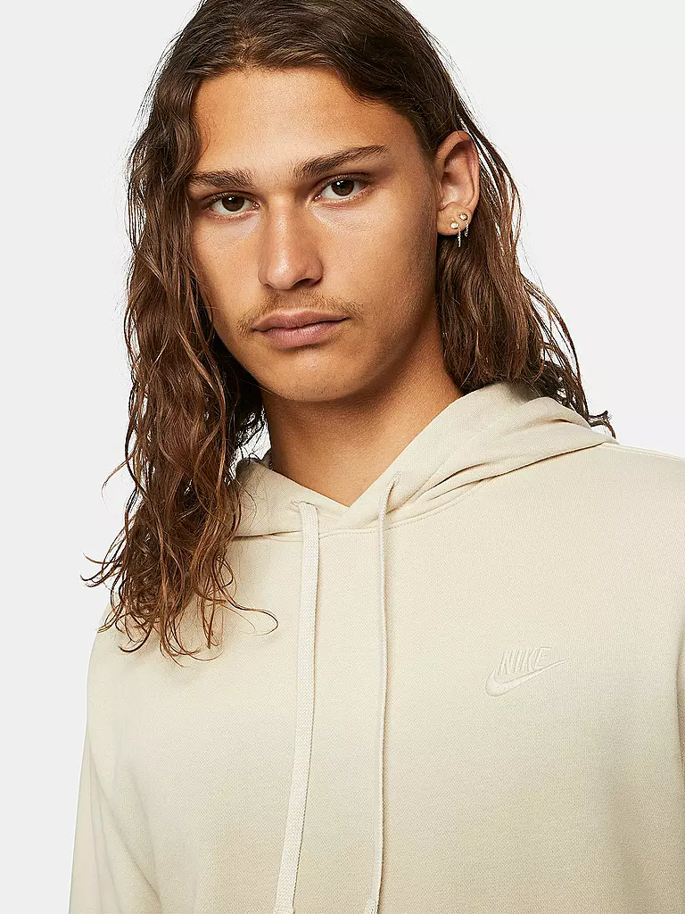 NIKE | Herren Kapuzenpullover Sportswear Club Fleece+ | beige