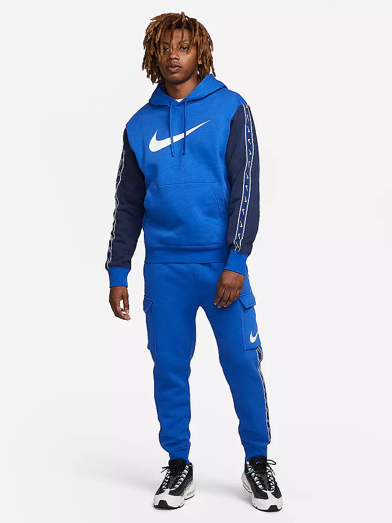 NIKE | Herren Kapuzenpullover Sportswear Repeat | blau