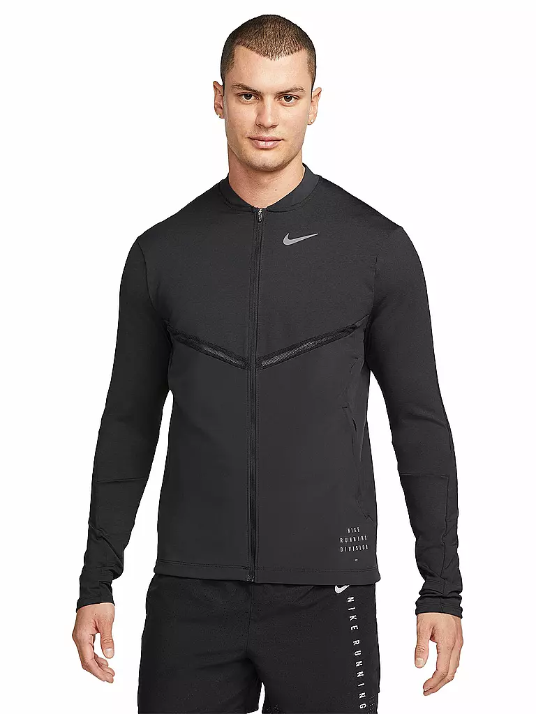 NIKE | Herren Laufjacke Dri-FIT Run Division Element | schwarz