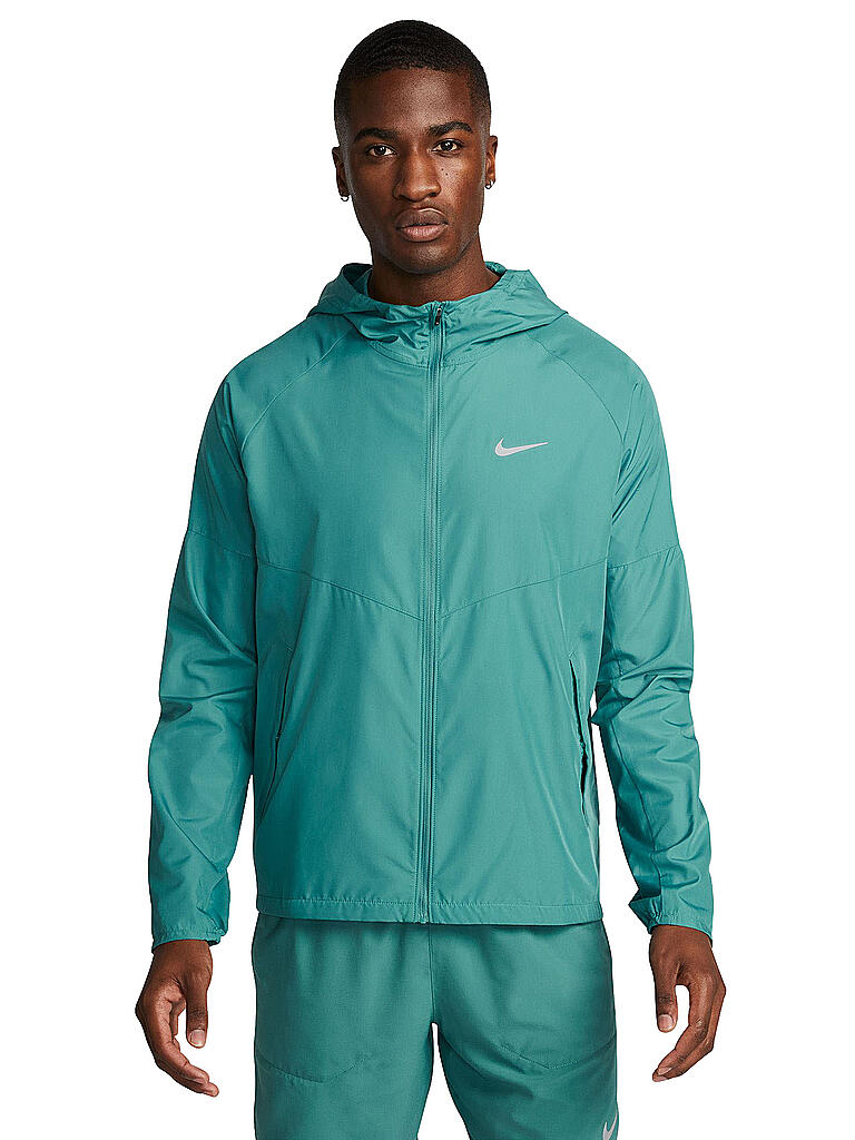 Tirannie baard buurman NIKE Herren Laufjacke Repel Miler petrol