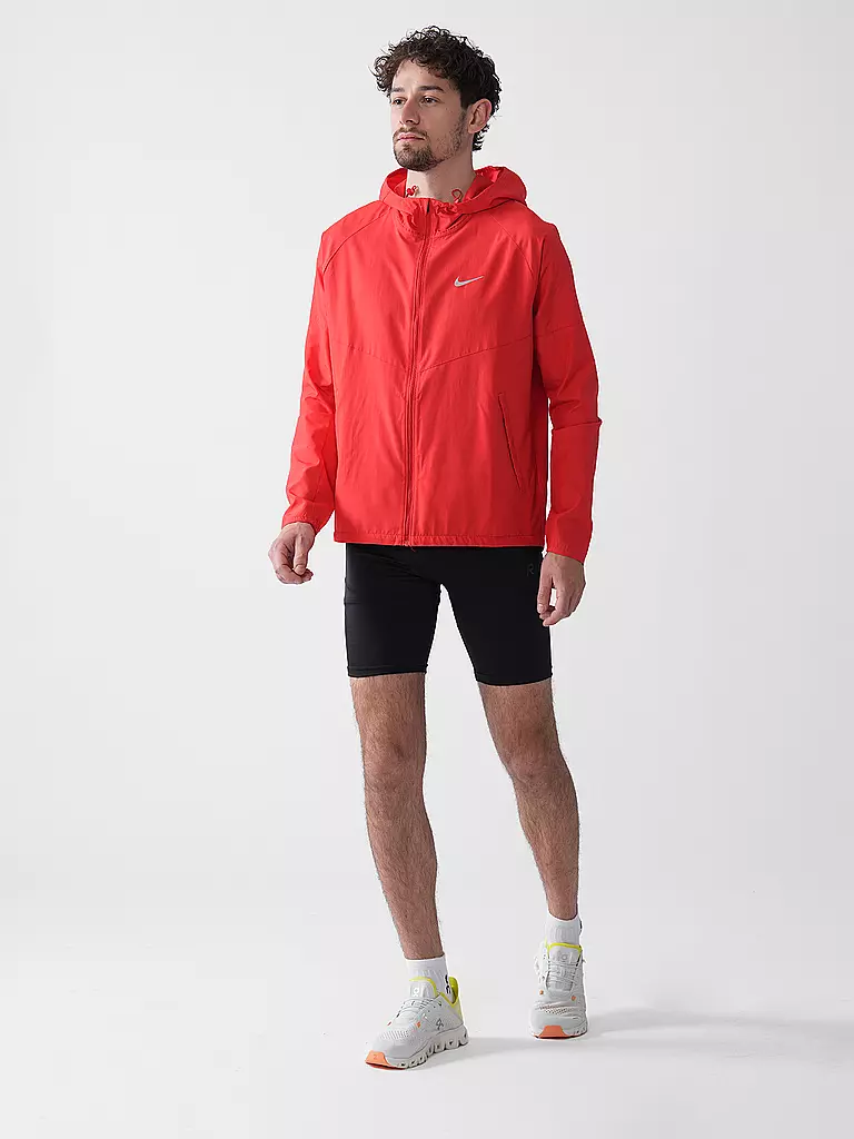 NIKE | Herren Laufjacke Repel Miler | rot