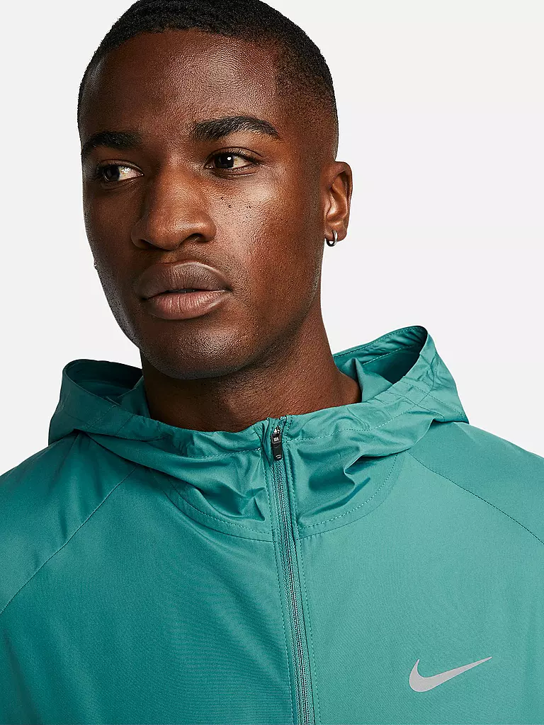 NIKE | Herren Laufjacke Repel Miler | petrol