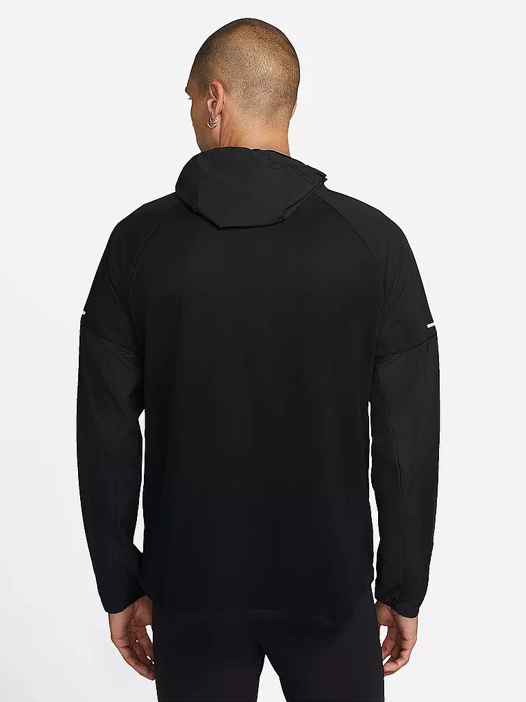 NIKE | Herren Laufjacke Therma-FIT Repel Miler | schwarz