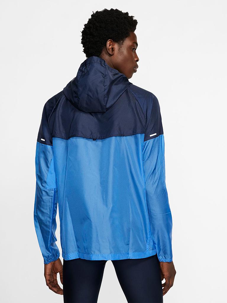 nike laufjacke blau