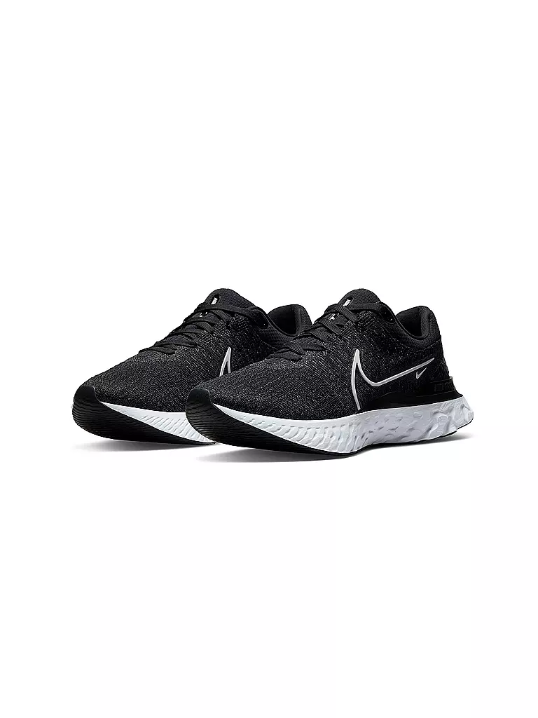 NIKE | Herren Laufschuhe React Infinity Run Flyknit 3 | schwarz