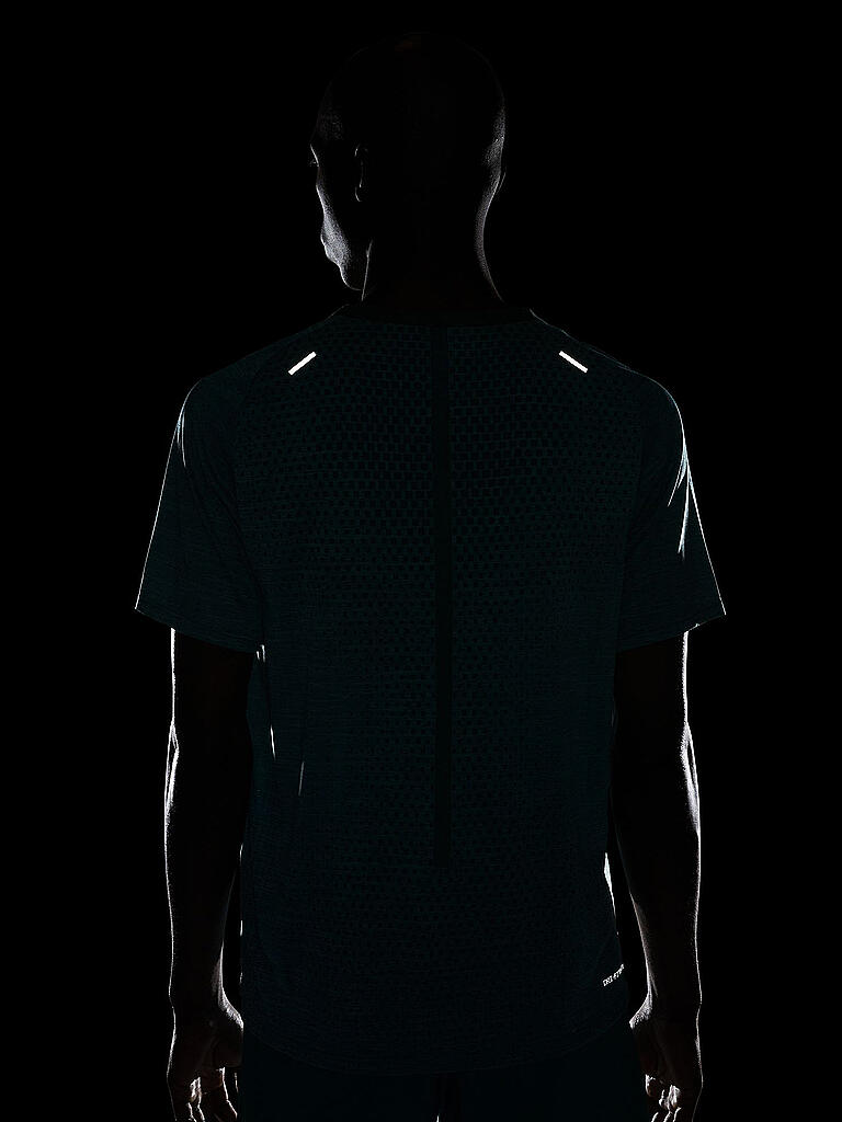 NIKE | Herren Laufshirt Dri-FIT ADV TechKnit Ultra | petrol