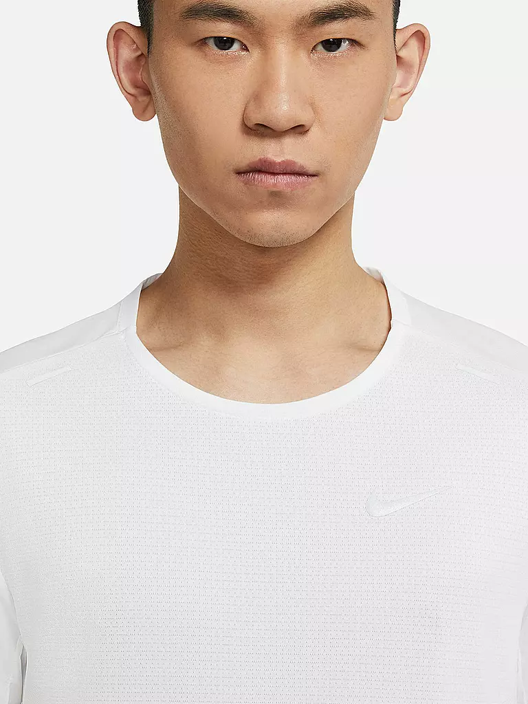 NIKE | Herren Laufshirt Dri-FIT Rise 365 | grau