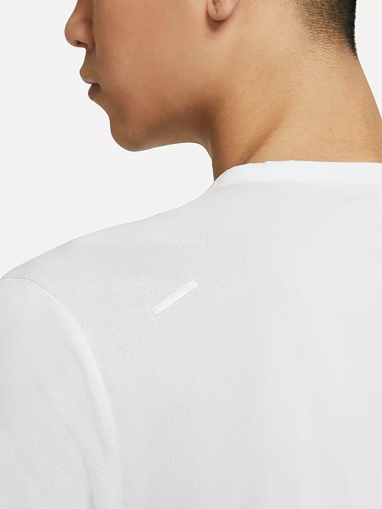 NIKE | Herren Laufshirt Dri-FIT Rise 365 | grau