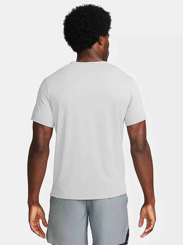 NIKE | Herren Laufshirt Dri-FIT UV Miler | hellgrau