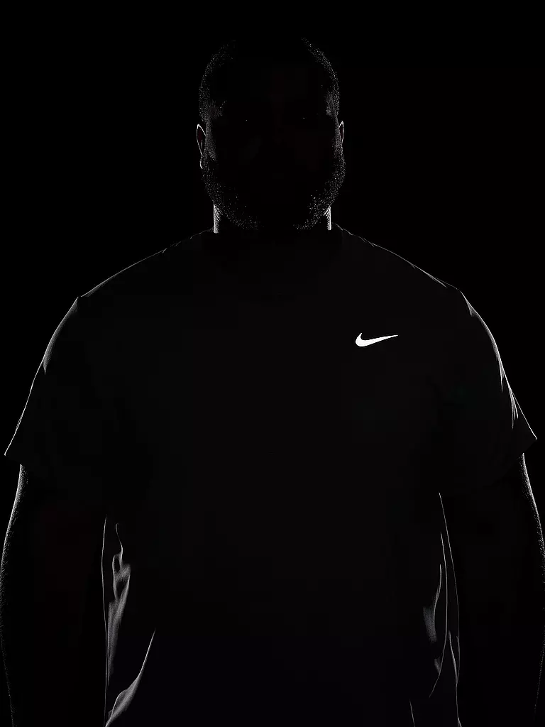 NIKE | Herren Laufshirt Dri-FIT UV Miler | hellgrau