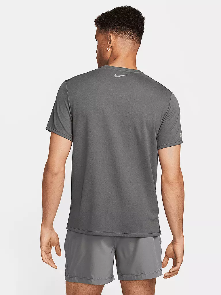 NIKE | Herren Laufshirt Miler Flash Dri-FIT UV | dunkelblau