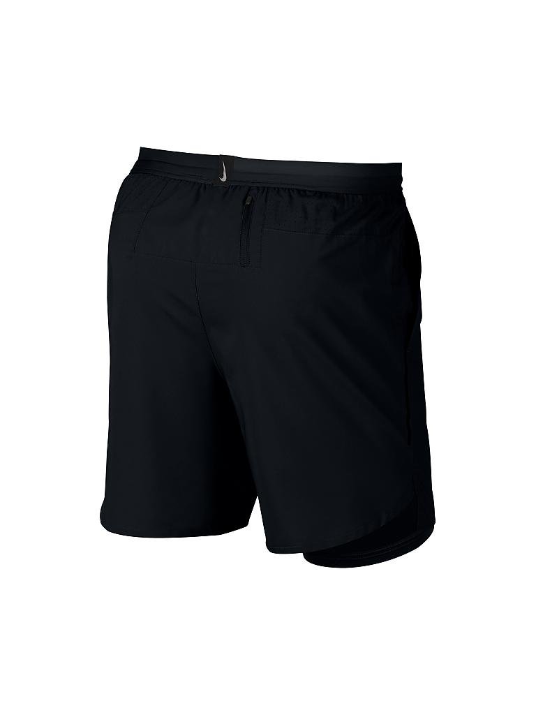 NIKE | Herren Laufshort Dri-FIT Flex Stride | schwarz