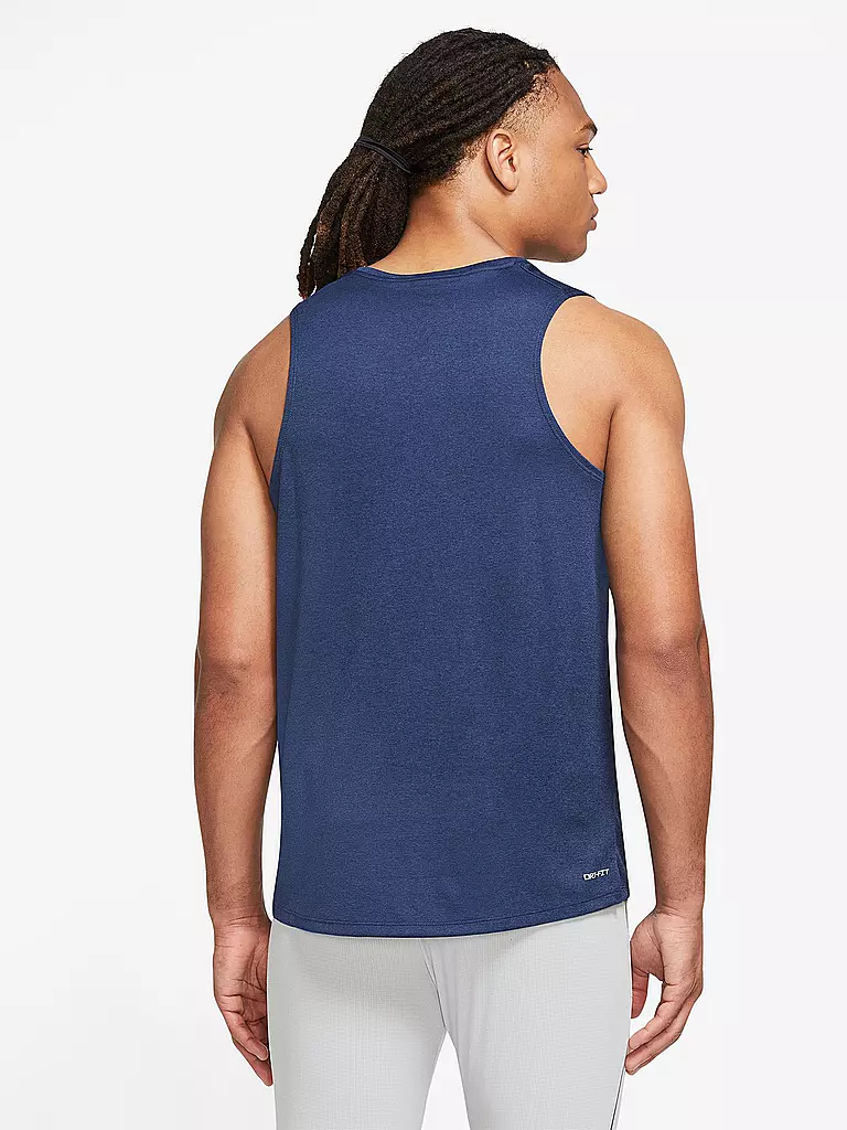 NIKE | Herren Lauftank Dri-FIT Miler | blau