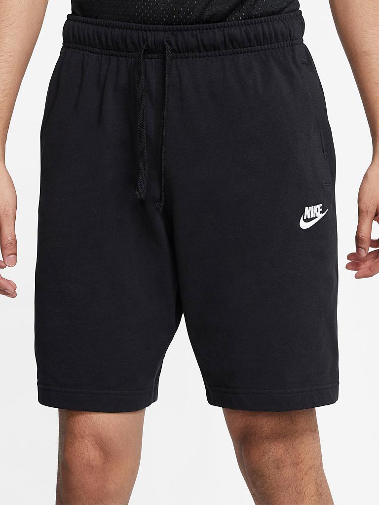 NIKE | Herren Short Nike Sportswear Club Fleece | schwarz