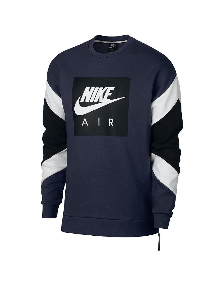 NIKE Herren Sweater Air blau | M