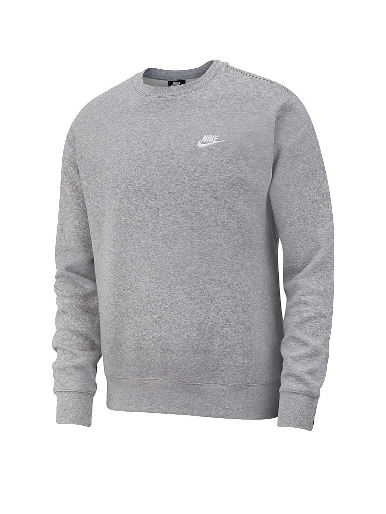 NIKE | Herren Sweater Sportswear Club Fleece | grau