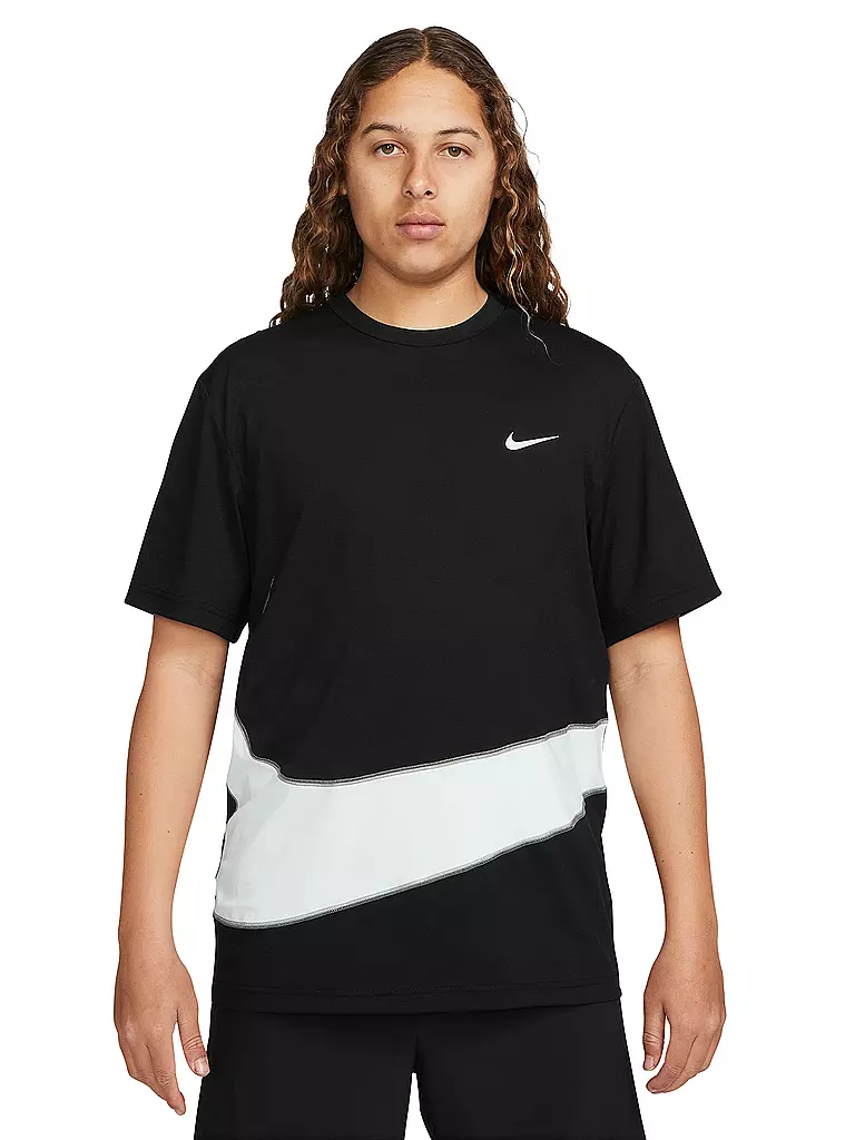 NIKE | Herren T-Shirt Dri-FIT UV Hyverse | schwarz