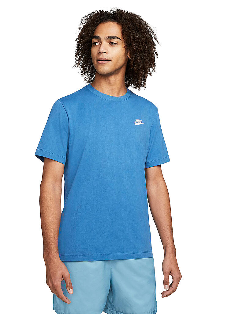 NIKE Herren TShirt Nike Sportswear Club blau