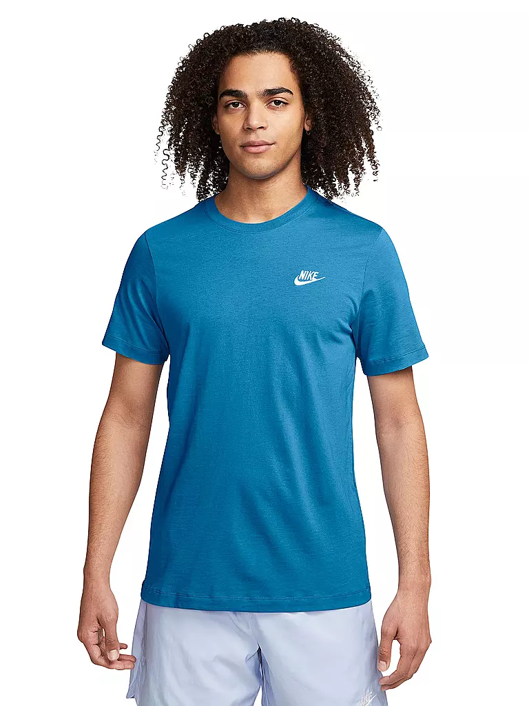 NIKE | Herren T-Shirt Nike Sportswear Club | blau