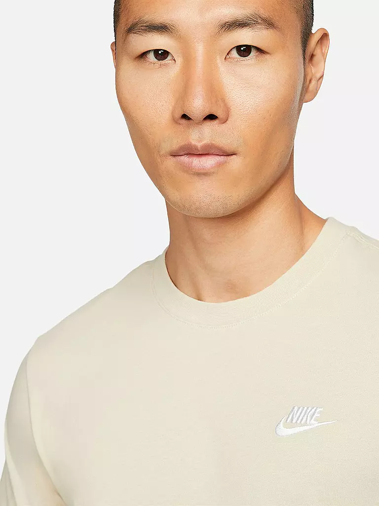 NIKE | Herren T-Shirt Nike Sportswear Club | beige