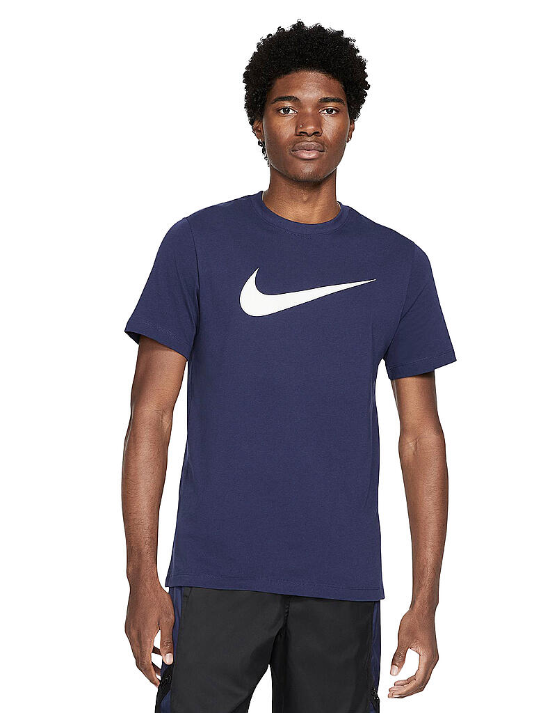 NIKE | Herren T-Shirt Sportswear Swoosh | blau