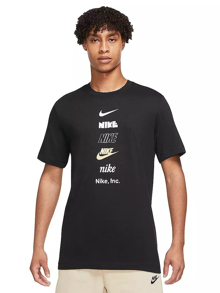 NIKE | Herren T-Shirt Sportswear | schwarz