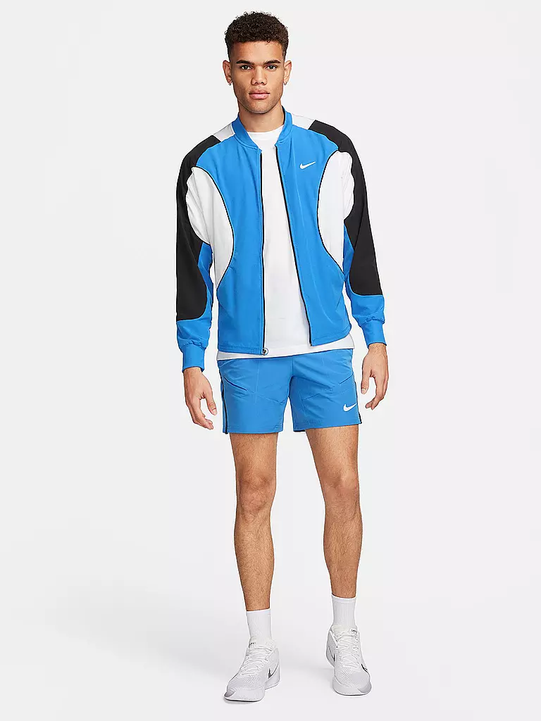 NIKE | Herren Tennisjacke NikeCourt Advantage Dri-FIT | blau