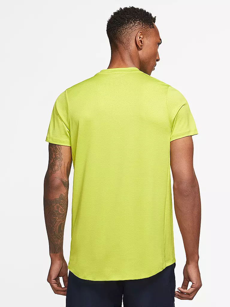 NIKE | Herren Tennispolo NikeCourt Dri-FIT Advantage | petrol