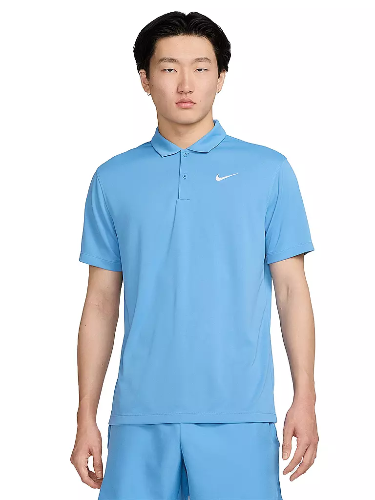 NIKE | Herren Tennispolo NikeCourt Dri-FIT | hellblau