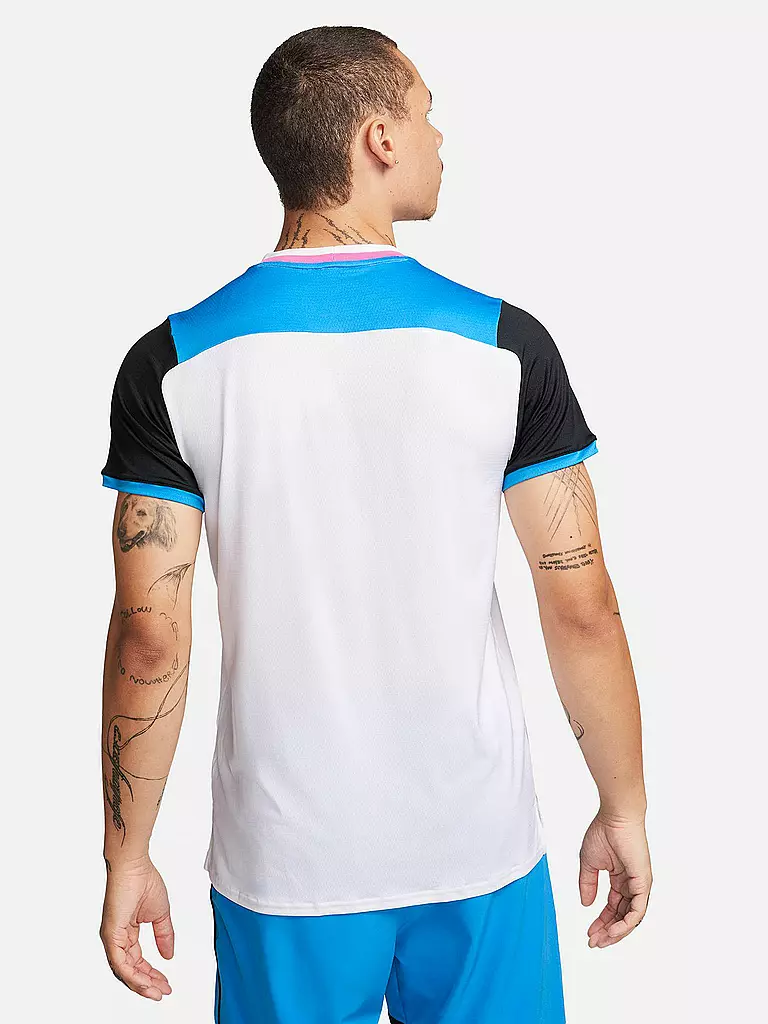 NIKE | Herren Tennisshirt NikeCourt Advantage Dri-FIT | weiss