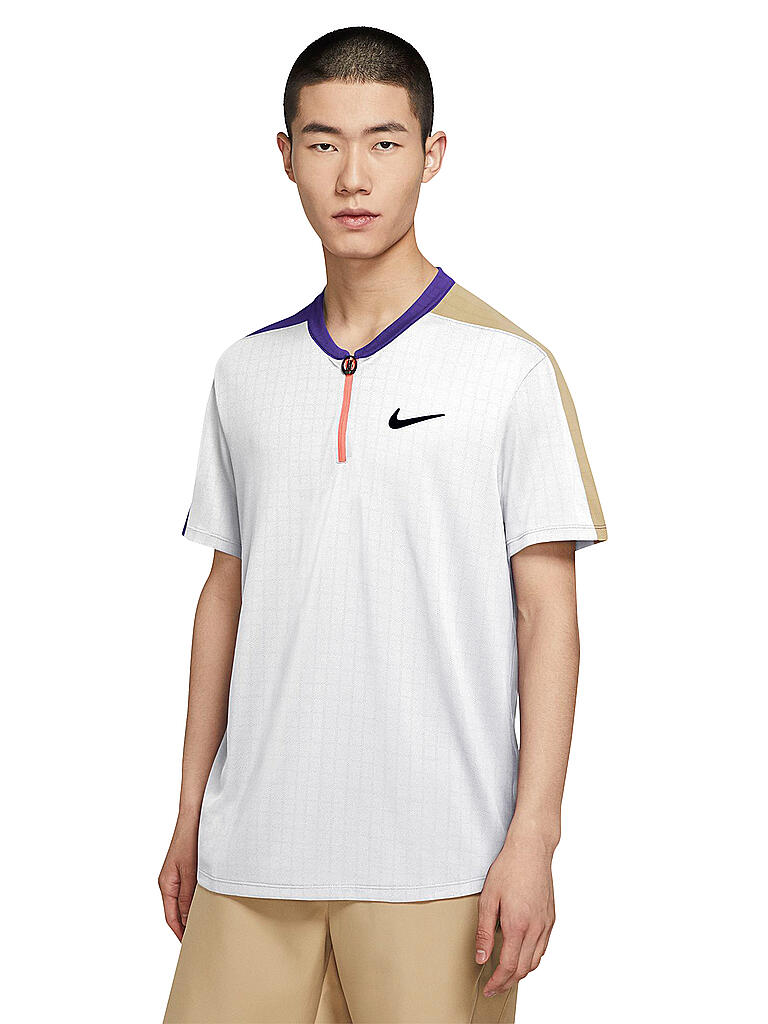 NIKE | Herren Tennisshirt NikeCourt Breathe Slam | weiß
