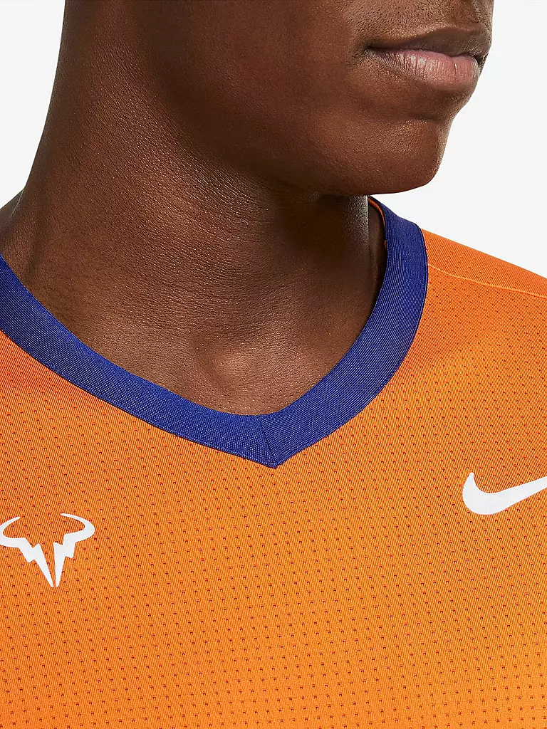 NIKE | Herren Tennisshirt NikeCourt Dri-FIT ADV Rafa | orange