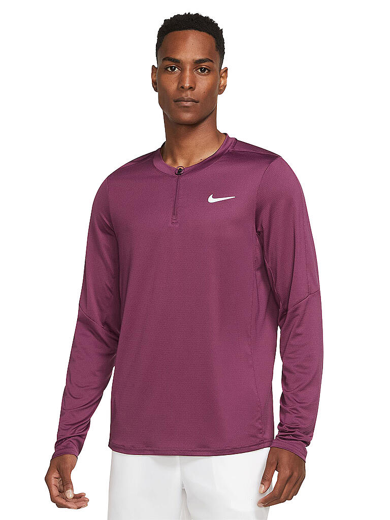 NIKE | Herren Tennisshirt NikeCourt Dri-FIT Advantage | dunkelrot