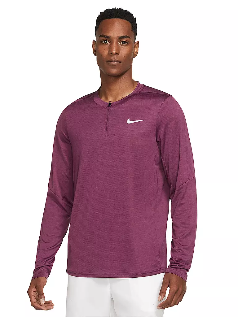 NIKE | Herren Tennisshirt NikeCourt Dri-FIT Advantage | dunkelrot