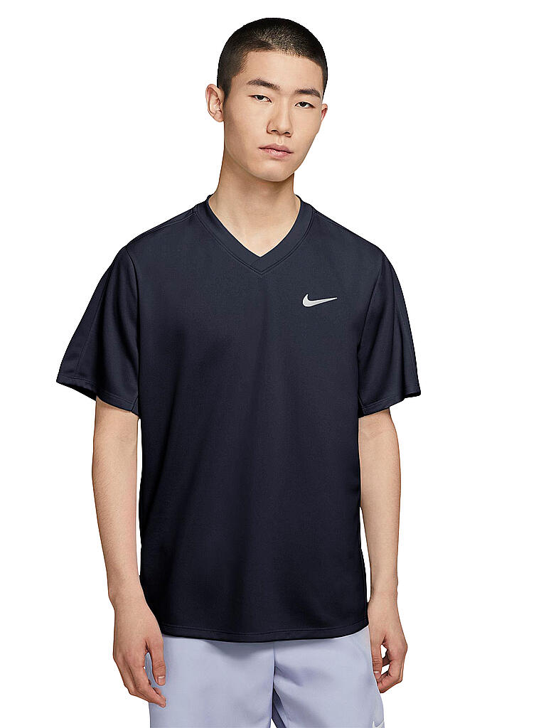 NIKE | Herren Tennisshirt NikeCourt Dri-FIT Victory | blau
