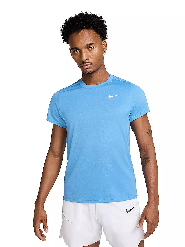 NIKE | Herren Tennisshirt Victory | hellblau