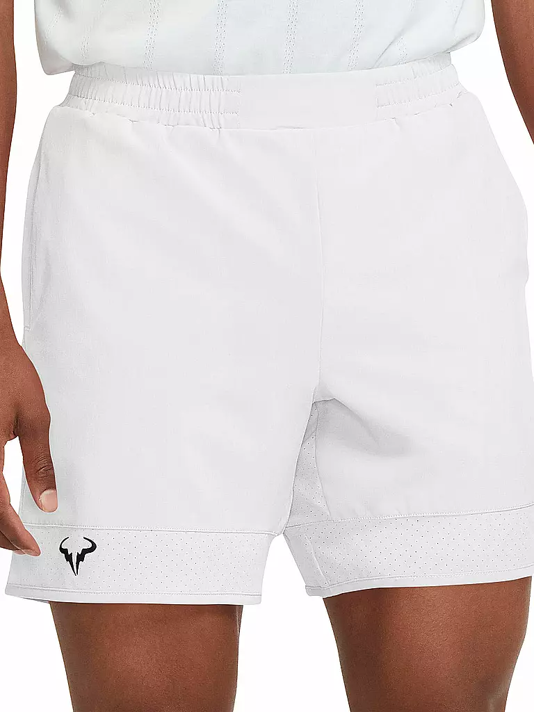 NIKE | Herren Tennisshort NikeCourt Dri-FIT ADV Rafa | weiss