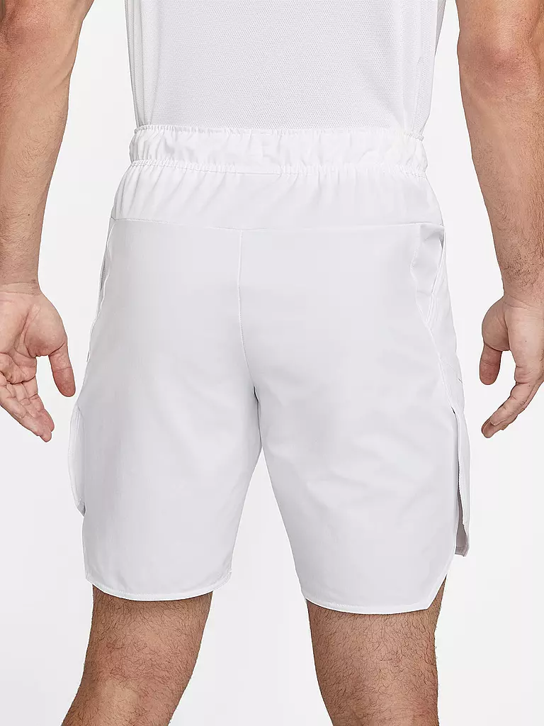 NIKE | Herren Tennisshort NikeCourt Dri-FIT Advantage | weiss